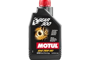 Motul Gear 300 75w90 100 Percent Synthetic Gear Oil 1 Liter (105777)