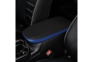 INTGET Center Console Armrest Cover for Toyota RAV4 Accessories 2025 2024 2023 2022 2021 2020 2019 Leather Middle Console Lid