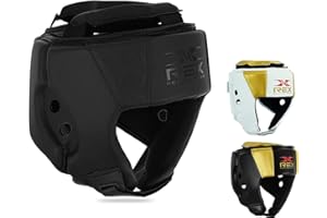 REX SPORTS Rex Kids Headgear for Boxing, MMA Fighting and Kickboxing Training, Cheeks, Ear Protection, Headgear for Sparring, Muay Thai, Taekwondo and Karate