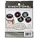 Dimensions Crafts 70-08942 Needlecraft Holiday Cheer Jar Toppers, Black