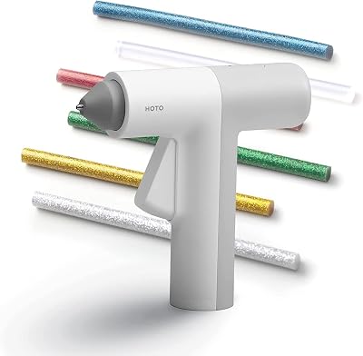 Pistola de silicone quente sem fios, 10 bares, aquecimento 30S