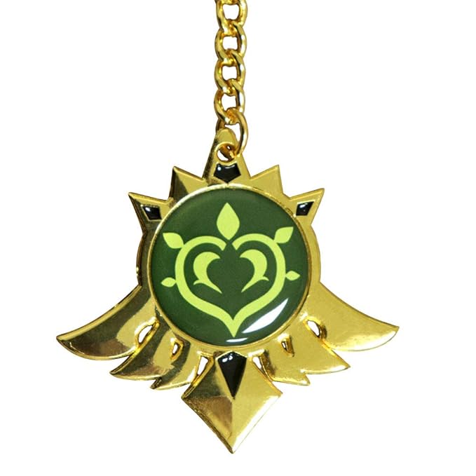 Genshin Impact keychain,Game Character Cosplay Keyring Pendant