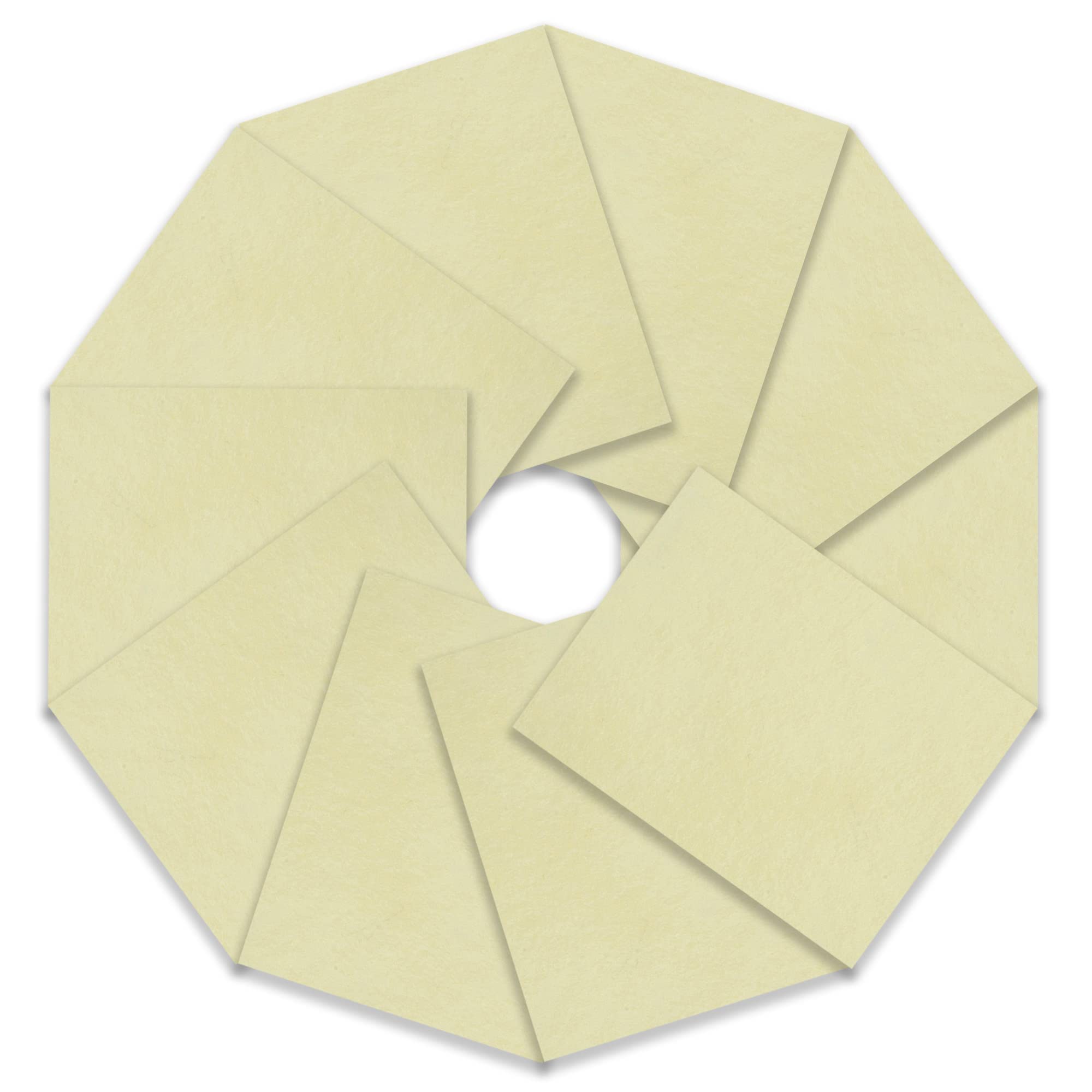 Craft Felt, 10 Pack, Cream — image 1