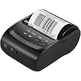 KKmoon POS-5802LN Portale Mini 58mm 1 a 8 Impresora térmica inalámbrica USB Recibo Bill Ticket POS Impresión