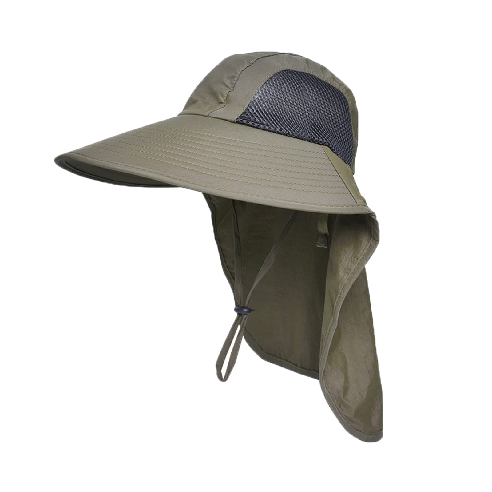 Photo 1 of Sun Hat for Men Women with Neck Flap,UPF 50+ UV Protective Hiking Fishing Hats,Wide Brim Sun Hat for Women&Men …