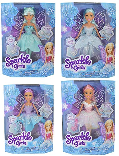 Toyland Sparkle Girlz Winter Fairy Doll 27cm - Lily