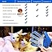 Pet Grooming Glove - Gentle Deshedding Brush Glove - Efficient Pet Hair Remover Mitt - Massage Tool with Enhanced Five Finger Design - Perfect for Dogs & Cats with Long & Short Fur, right-hand