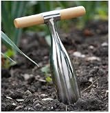Burgon & Ball RHS Stainless Steel Dibber for Planting Seeds Seedlings Bulbs view 3