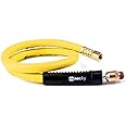 WYNNsky Hybrid Lead in Air Hose 3/8" X 30"(1/4 in. MNPT Ball Swivel x 1/4 in. FNPT Ends) 300 PSI Max Working Pressure, Heavy Duty Air Compressor Hose