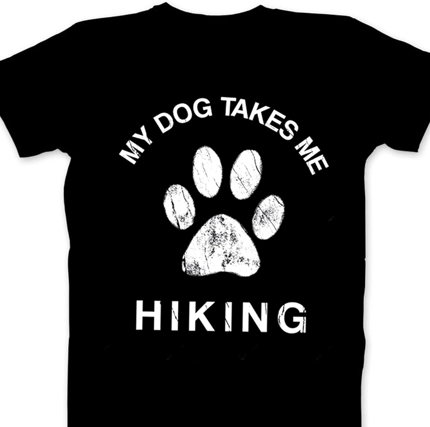 Hiking Shirt My Dog Takes Me Hiking TShirt Hiker Tee Gift