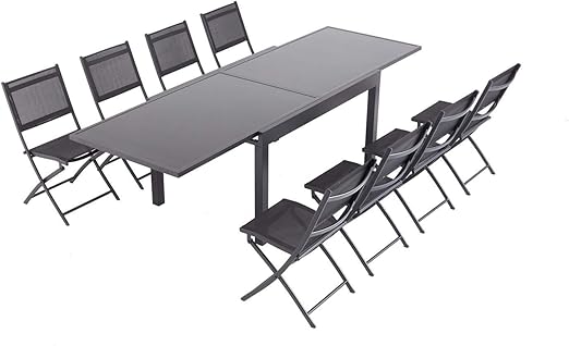 Table De Jardin Extensible Avec Chaises