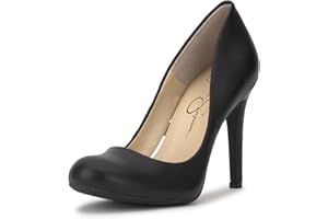 Jessica Simpson Women's Calie Round Toe Classic Heels Pumps Shoes