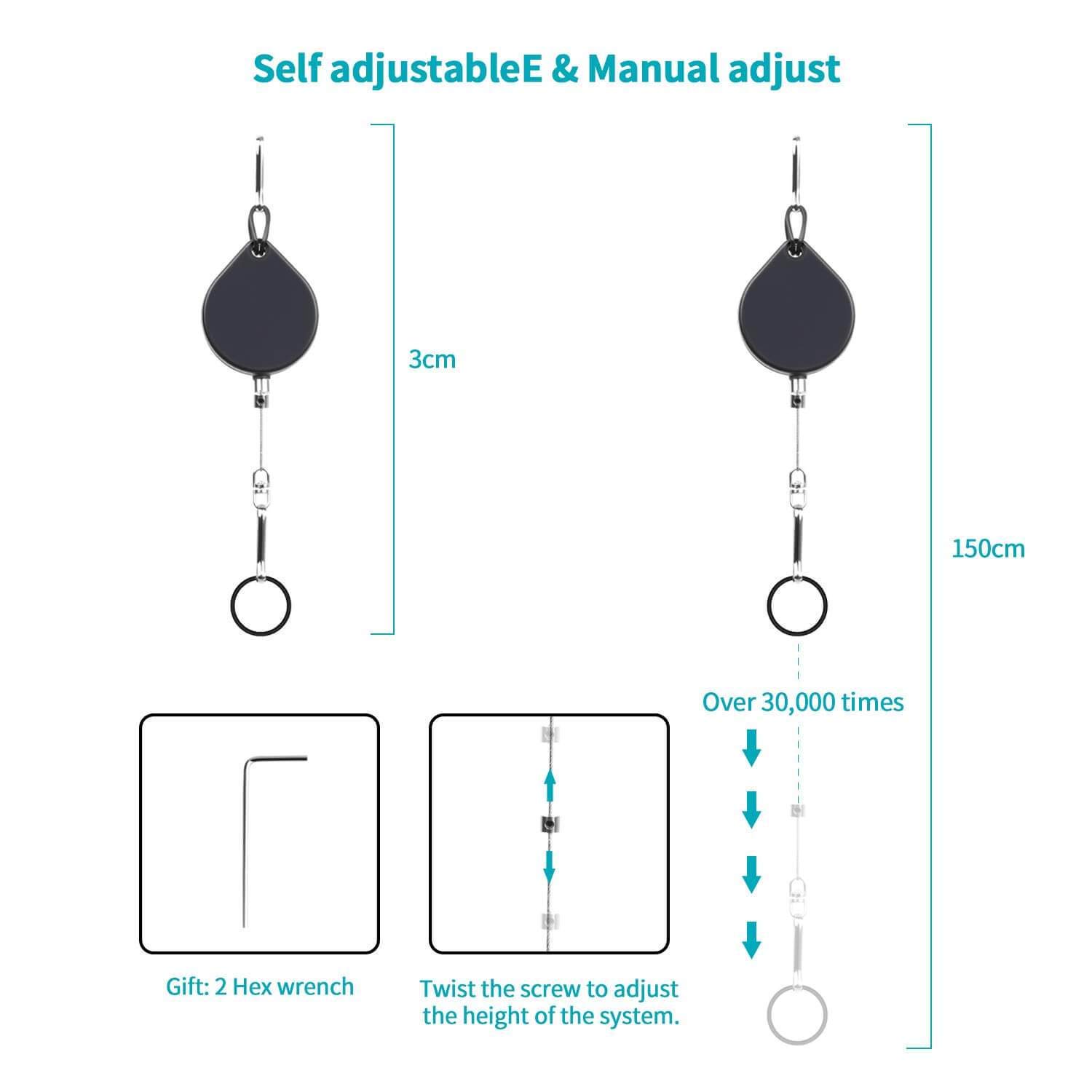 Amvr Vr Cable Management Ceiling Suspension Pulley System For