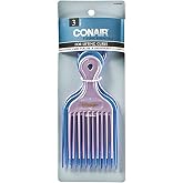 Conair 14493z 3 Piece Pro Styling Hair Lift Combs, 3.2 Ounce