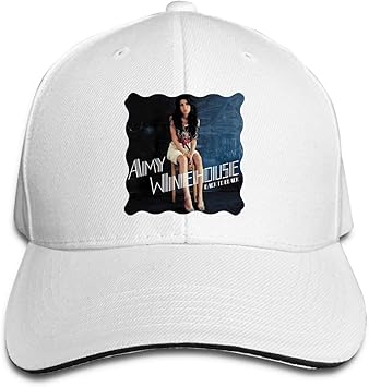 Amazon Co Jp Zhenrui Amy Winehouse Back To Black ユニセックス 調節可能なサンドイッチキャップ カスケット ハット スポーツ アウトドア