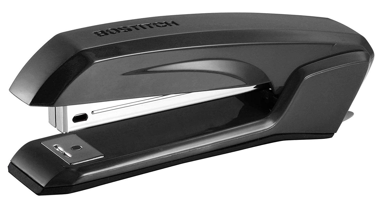 Bostitch Office Ascend 3 in 1 Stapler, 20 Sheet Capacity, Integrated Remover & Staple Storage, 420 Staples Included, Lightweight, Black