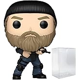 POP TV: Stranger Things - Jim Hopper (Season 5) Funko Vinyl Figure (Bundled with Compatible Box Protector Case), Multicolor, 3.75 inches