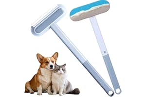 COMASUA Multifunctional Pet Hair Remover,2025 New 4 in 1 Cat and Dog Hair Removal Tool for Couch Carpet Furniture,Double Sided Dogs Cats Hair Removal Brush,Reusable Cleaning Brush(1PC)