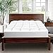 Bare Home Queen Microplush Mattress Topper - Pillow Top Reversible - Soft Mattress Cover - Dual Sided All-Season - 8