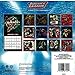 2017 JUSTICE LEAGUE 12 Month Colorful Calendar Superman Iron Man Green Lantern Wonder Woman Batman
