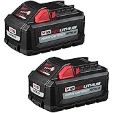 Milwaukee M18 REDLITHIUM HIGH Output XC 6.0Ah Battery Pack (2pk)