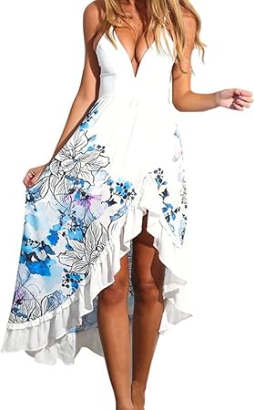 flowy white sundress