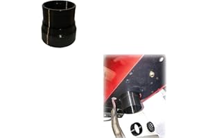 3-Inch Threaded Air Intake Adapter for Vevor Diesel Heaters - Connects 3-inch Ducting to the Air Intake, Compatible with Vevo