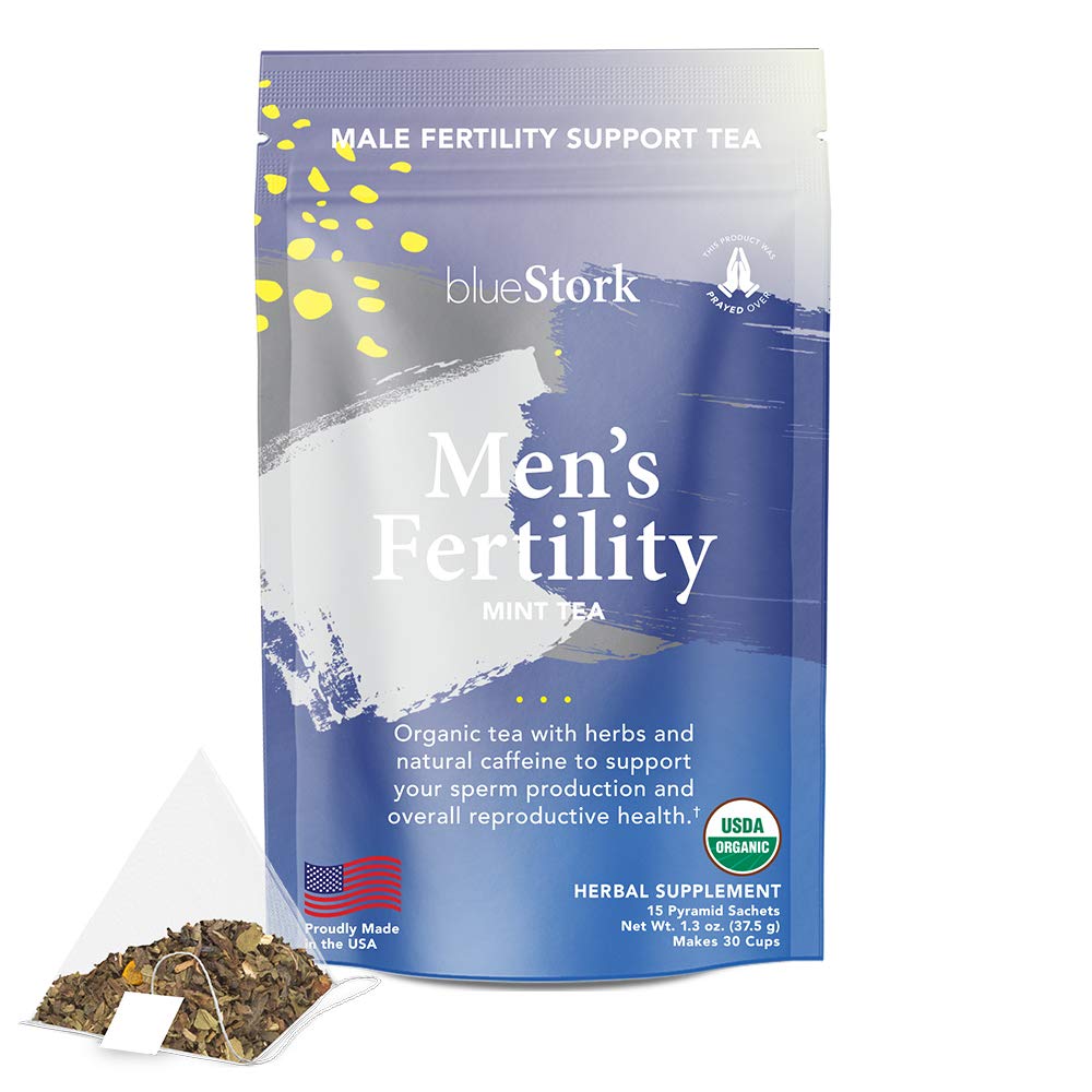 Buy Blue Stork Men's Fertility Tea Fertility Supplements for Men