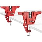 ANCHOM Ski and Snowboard Vises for Tuning, Non-Slip Ski Clamp with Rubber Pads, Snowboard Vice Grips and Horizontal and Vertical Working Positions, Stable Snowboard Ski Tuning Vise, Repair and Waxing