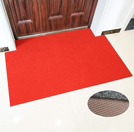 Amazon ドアマット 屋外 泥落としマット おしゃれ カラー フロアマット 屋外用ドアマット 玄関 水洗い 汚れ落とし 滑り止め ドア 北欧風 オシャレ 160 140cm 玄関マット 屋内 ウエルカム 泥落とし 耐磨耗性 吸水マット エントランスマット 玄関マット オンライン通販