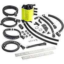 IAG Air Oil Separator For Subaru WRX/STI - Red, Maintenance-Free AOS System