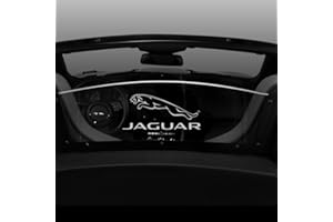 Windrestrictor - Wind Deflector for Convertible Compatible with 2013-2018 Jaguar F-Type - Laser-Etched Design - Non-Illuminated