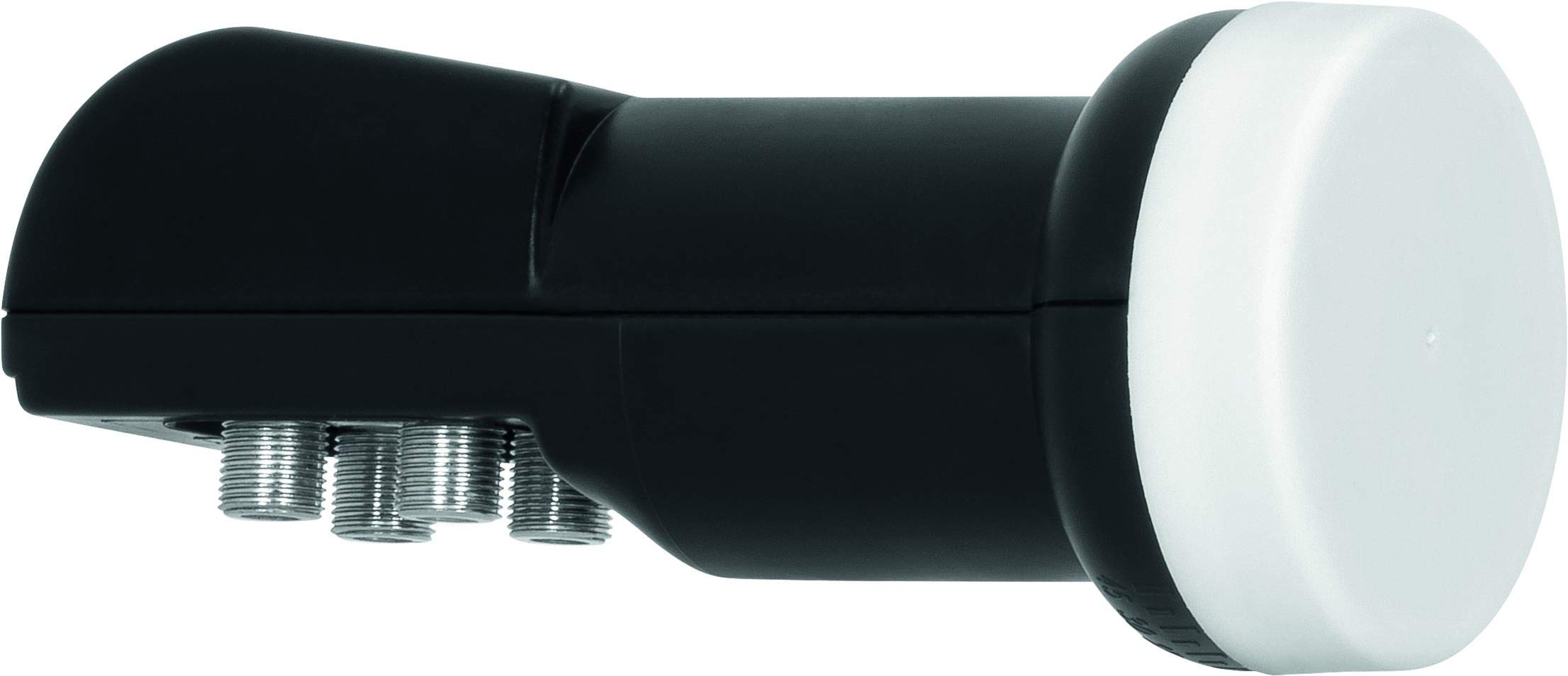 TechniSat Quad LNB for 4 Participants - 4-Way Digital Quattro Switch LNC with Weather Protection Cap