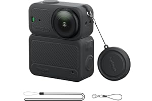 Silicone Case for DJI Osmo Nano Accessories, Osmo Nano Protective Cover, Reserved Quick Release Mount-USB Cover Port-Mic Port