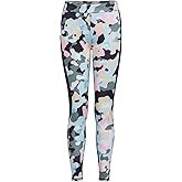 adidas Girls' Active Sports Athletic Legging Tight, Black Multicolor Camo, X-Large