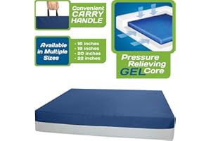 Kolbs Gel Extreme | Wheelchair Cushion Seat Cushion | Coccyx, Sciatica & Tailbone Pain Relief Cushion | Seat Pad Ideal for Of