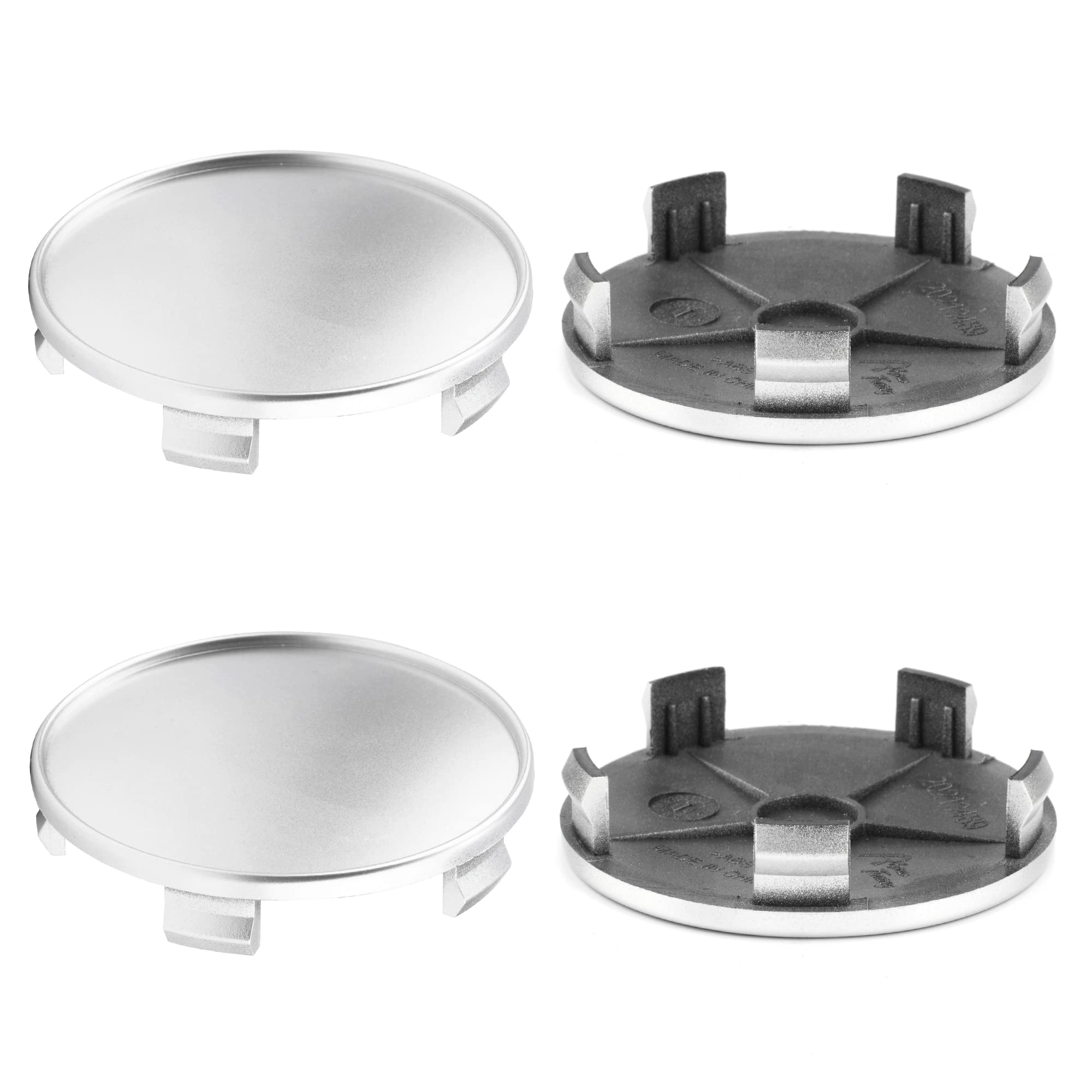Photo 1 of Rheedal 4Pcs 68mm(2.7inch) Wheel Center Caps for BMW 1 3 5 6 7 X Z Series Wheel Rim Replacement 36136783536 Hub Cap, (Silver, Out 68mm, Inner 65mm)