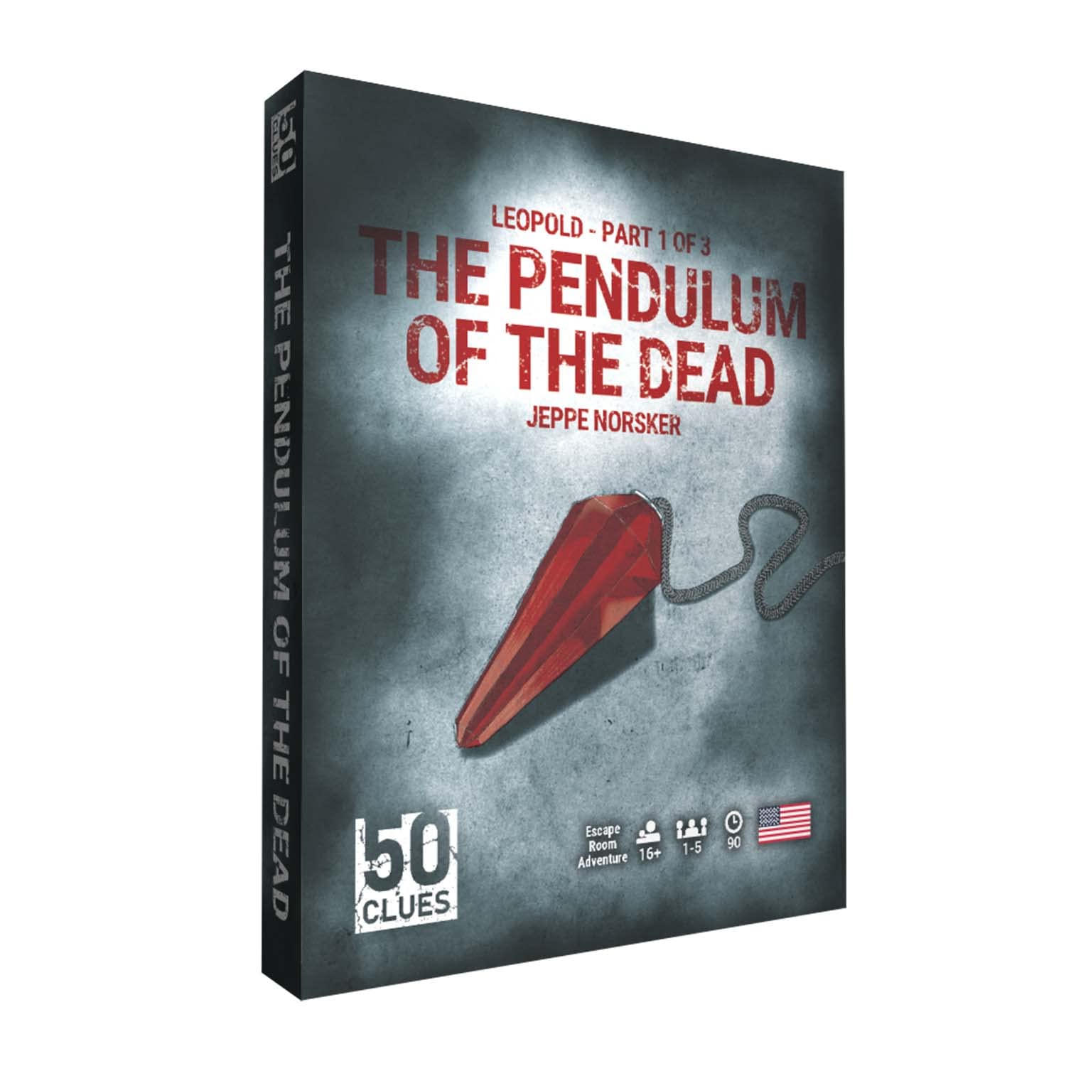 50 Clues | 50 Clues - Part 1: The Pendulm of the Dead | Puzzle Escape Game | Ages 16+ | 1-5 Players | 90 Minutes Playing Time
