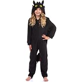 INTIMO How To Train Your Dragon Union Suit Kids Toothless Hooded Pajama