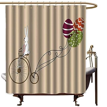 Amazon Com Godves Home Decor Shower Curtain Easter Decorations