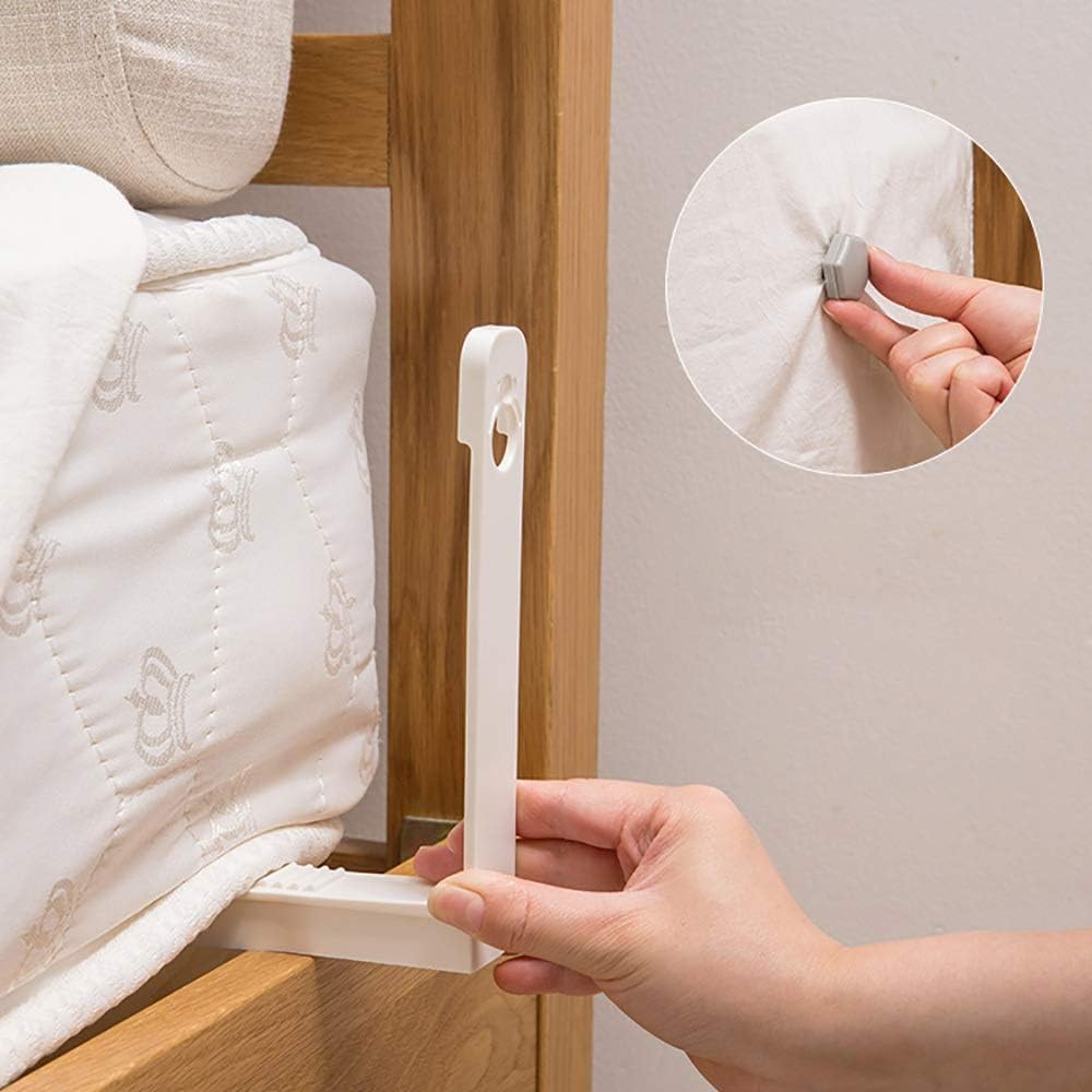 verstellbare Matratzenhalter Omenluck 4-teiliges Bettlaken-Greifer-Set