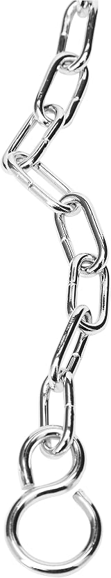 Merriway BH02253 Bath Chain with S Hook 450mm Chrome Plated view 3