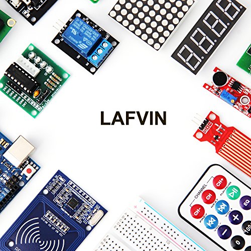 LAFVIN UNO Project Super Starter Kit Included UNO R3,LCD1602 IIC with Tutorial for Arduino