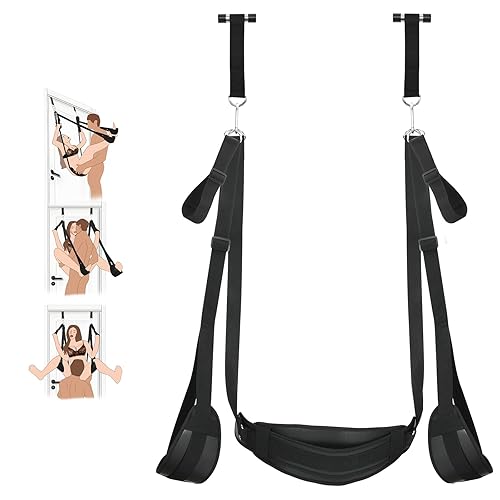 BDSM Door Sex Toys Sex Swing Bondage Slave Leather Soft Plush Sex Slings  with Adjustable Straps, Hanging Door Handcuffs Leg Restraints Spreader  Adult Toys for Couple in Dubai - UAE | Whizz Swings