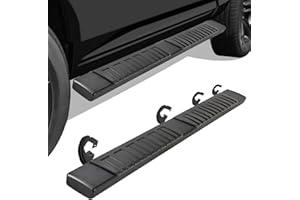 TNMT 6.5" Running Boards for Ford F150 2009-2014 Super Cab, Side Steps for Truck, Black Aluminum Alloy Nerf Bars, Estribos para for Ford F150, Pair Running Boards for Super Cab