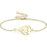 VASSAGO Islamic Ayatul Kursi Oval Bracelet for Women Allah Teardrop Link Bracelets Arabic Muslim Quran Calligraphy Charm Brac