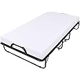 Utopia Bedding Cot Fitted Sheet - Bottom Sheet - Deep Pocket - Soft Microfiber - Shrinkage and Fade Resistant-Easy Care -1 Fitted Sheet Only (White)