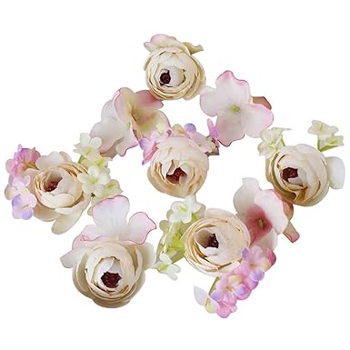 Amazon Com Mai Yi Rose Floral Style Baby Girl Hair Clip Wedding