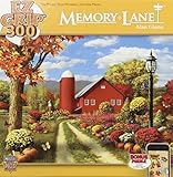MasterPieces Puzzle Company Memory Lane Autumn Splendor EZ Grip Jigsaw Puzzle (300-Piece), Art by Alan Giana