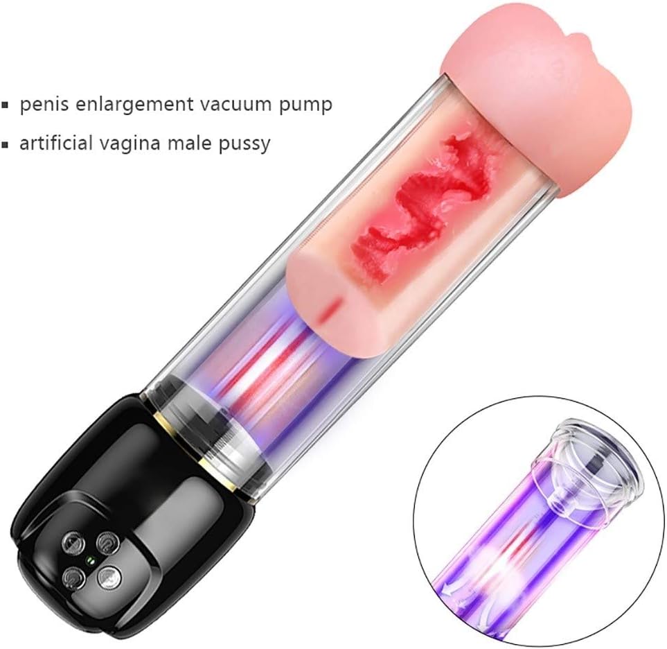 Electric Enlargement Pump for Man Pennis Pump Pennis Pumps Enlargers Pennis Enlargement Extender - USB Charging